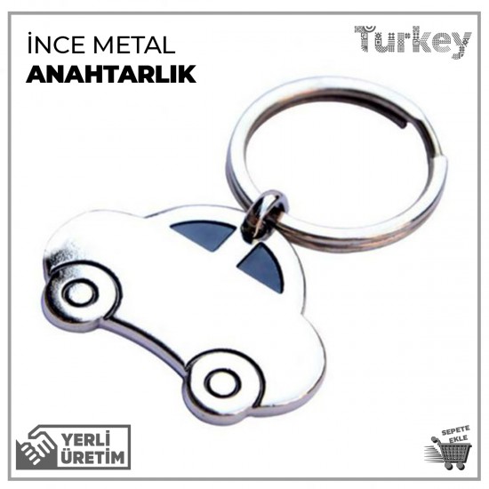 İnce Metal Anahtarlık